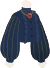 かの詩人の青シャツの画像