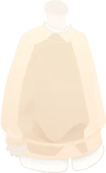 ベージュスウェットの画像