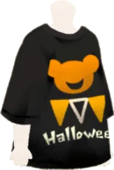 ハロウィンTシャツ・黒の画像