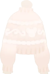 ホイップ柄ニットの画像