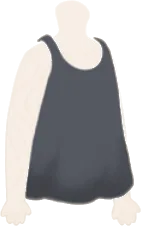 タンクトップ・ブラックの画像