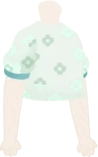 小花散らしトップスの画像