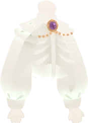 観客のブラウス・白の画像