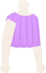 ニットタンクトップ・紫の画像