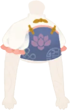 総柄チャイナトップスの画像