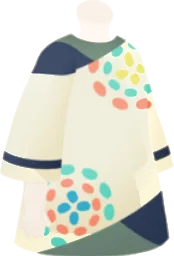 オリエンタル風トップスの画像