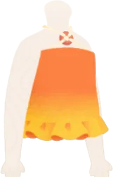 サンセットカラーのベアトップの画像