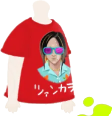 ツァンカラTシャツ・赤の画像