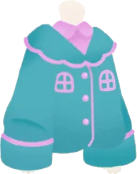 ハウスパジャマトップスの画像