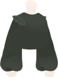 ふんわりフリルニット・ブラックの画像