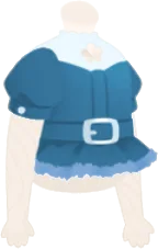 デニムフリルトップスの画像