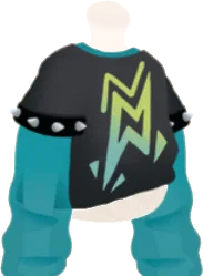 ロックなトップスの画像