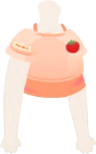 ヘルシーショート丈トップスの画像