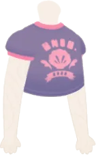 海辺のカレッジTシャツの画像