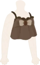 コーヒーブラウンキャミの画像