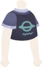 惑星ロゴTシャツの画像