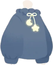 ゆったりパジャマ・青の画像