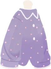 リラックスルームウェア・紫の画像