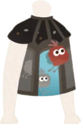 飛び出すポフの絵柄のカットソーの画像