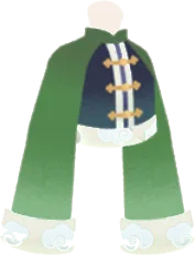 深緑の上衣の画像