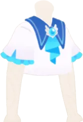 皇女の制服トップス・ホワイトの画像