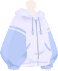 オーバーサイズゆるパーカーの画像