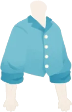 さわやかなブルーシャツの画像