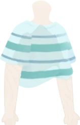 マルチボーダーTシャツ・グリーンの画像
