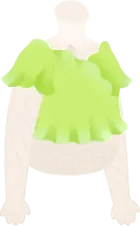 レタスのトップスの画像