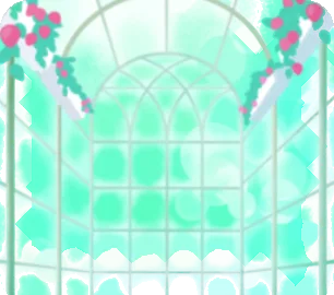 暖かいグリーンハウスの画像