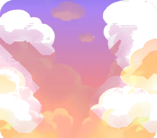 帰りの夕暮れ空の画像