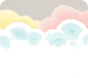 カラフルわたあめの画像