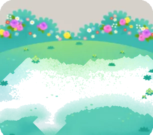 キノコの森の草原の画像