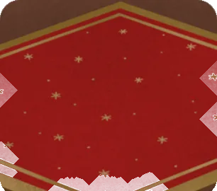 クリスマスレッドマットの床の画像