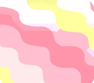 ウェーブ模様のテーブルの画像