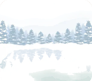 冬の湖畔の背景の画像