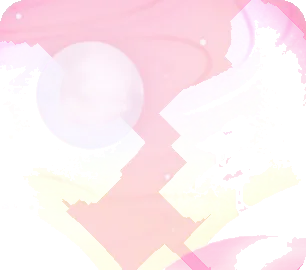 洞窟から見える明るい空と月の画像