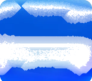 サマーアイスアイランドの青い水の画像