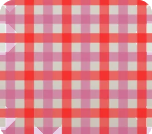ギンガムチェック・赤ビンクの画像