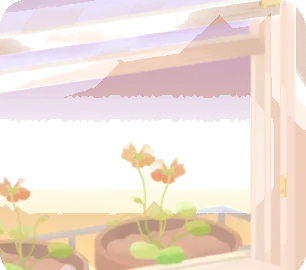 夏の窓辺・夕の画像