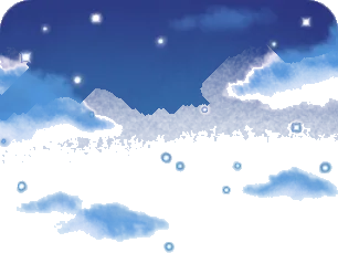 青く澄んだ星空の画像