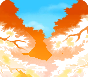 紅葉の森・黄の画像
