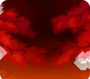 紅葉の森・赤の画像