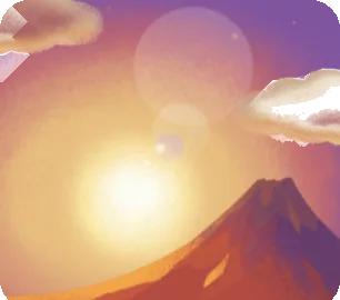 新年の日ノ出の空の画像