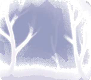 冬の雪景色の画像