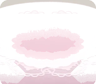 薔薇模様のカーペットの床の画像