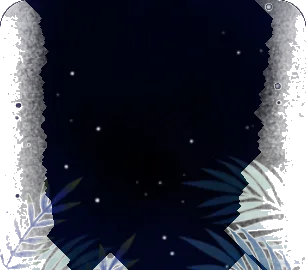ジャングルの夜と植物と星の背景の画像
