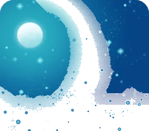 澄み切った秋の夜空の画像