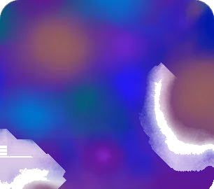 カラフルな夜空の画像