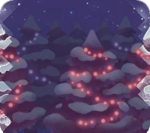 街の外れの雪景色の画像